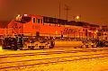 BNSF 6183 at nite - ES4400AC